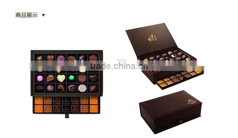 high quality Double layer paper Chocolate Box gift boxes