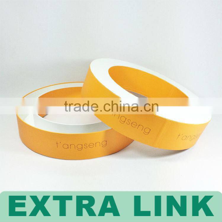 High end color printing Round macaron Box