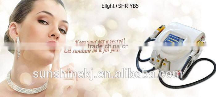 Strong power CE TUV approved 3000w SHR hair removal elight skin rejuvelation ipl italian