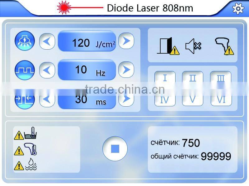Pinkage !! 808 Laser hair removal machine with alexandrite laser / 808 Portable type