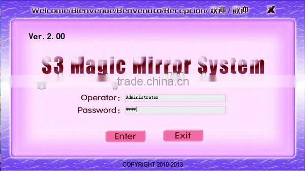 WT-03-B Big Facial Skin Analyzer Magic Mirror