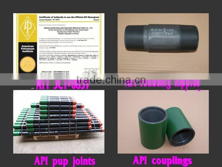 API N80 L80 K55 J55 2 3/8"EUE/NU tubing /casing coupling