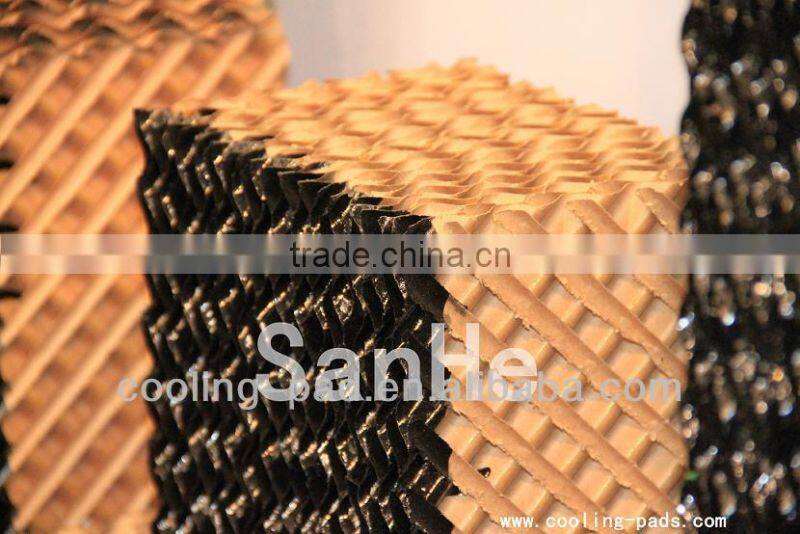 Washable Black Color Evaporative Cooling Pad with Frame