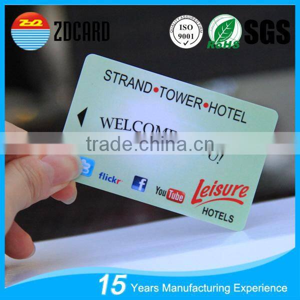 Cr80 Hico/Loco Magnetic Hotel Door PVC Key Card