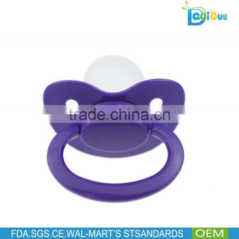 Welcome Custom Large Silicone Adult Baby Pacifier With Big plush Size Nipple Teat
