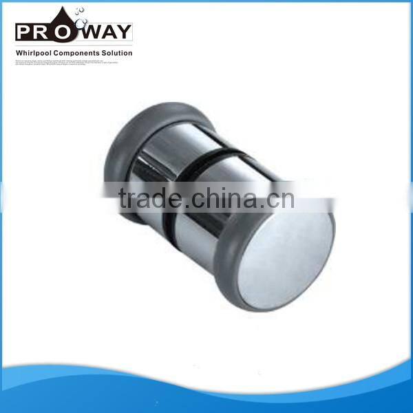 Steam Bath Tempered Glass Door Accessories Plastic Push Knob Handle