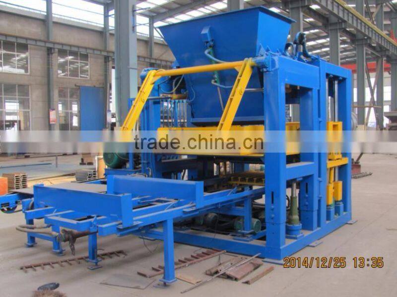 QT12-15C new design hydraulic automatic block machine