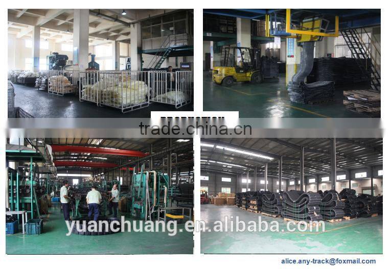skid steer rubber track T320x86 T450x86 T450x84 four popular tread pattern