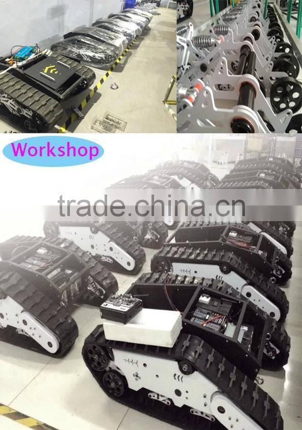 Water cannon firefighting robot