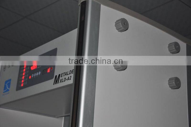 2015 hot selling Digital waterproof walk through Door frame metal detector security gate