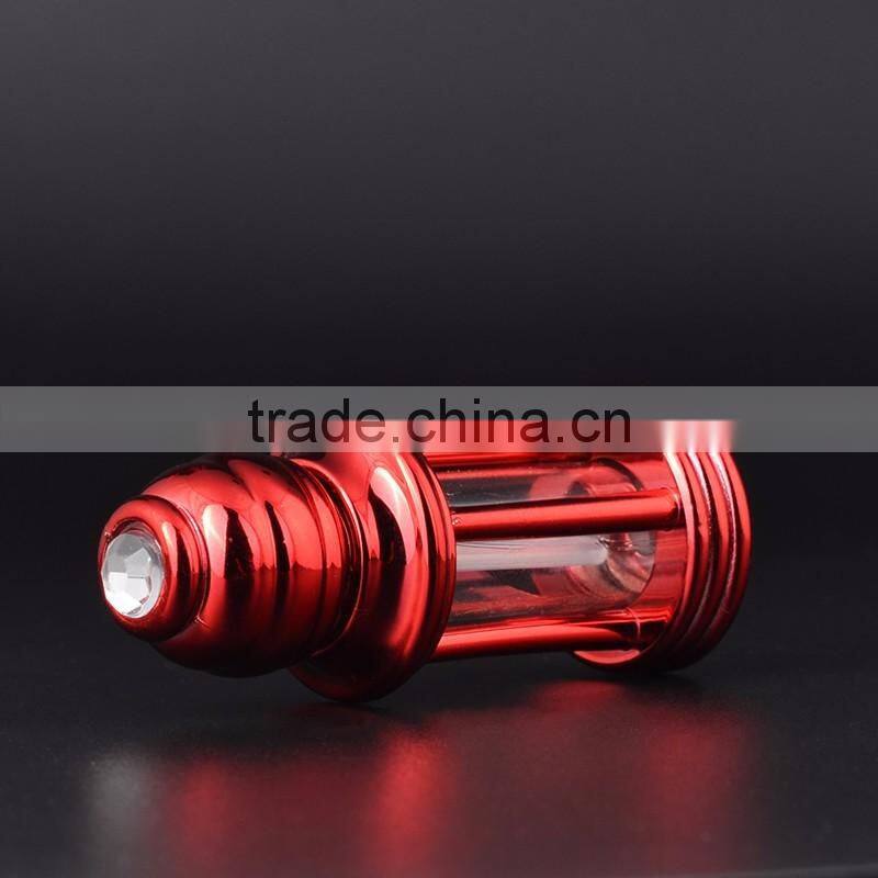 3ml Wholesale 2 Colors Fashion Unique Small Tower Of Glass Bottle Refillable Oil Essential Smple Bottles