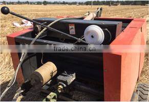 China farm machinery hay grass straw silage alfalfa available mini round hay baler