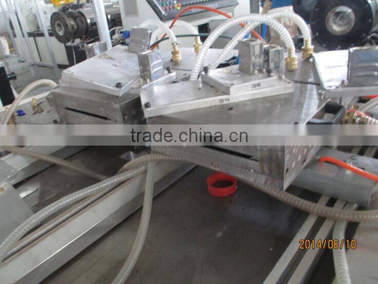 High quality plastic PVC pinch plate making machinery
