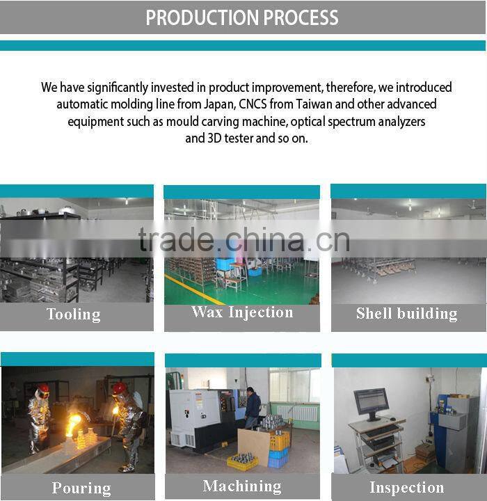 investment casting foundries stainless / carbon steel castings