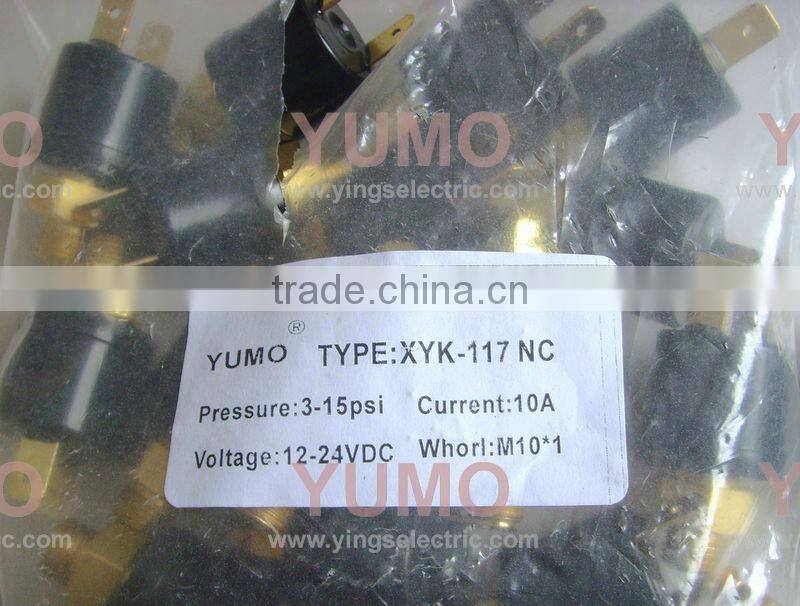 XYK-117 NC Pressure switch 3-15psi