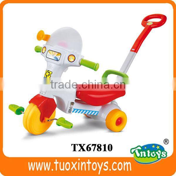 tricycle kids trailer, kids tricycle with back seat parts