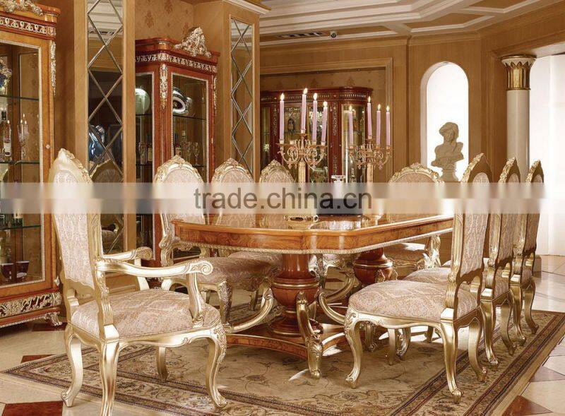 Exquisite Wood Carving Reading Table And Chair, Luxury Executive Office Furniture, Graceful Home Office Desk/ Bookcase