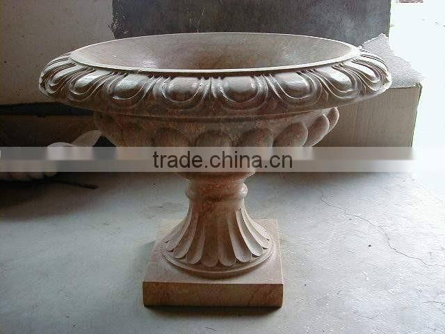Cheap marble design garden flower pots for sale