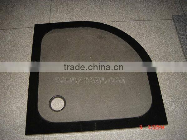 Black granite step&stair--Mongolia black