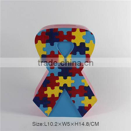 2014 new resin t-shirt money box