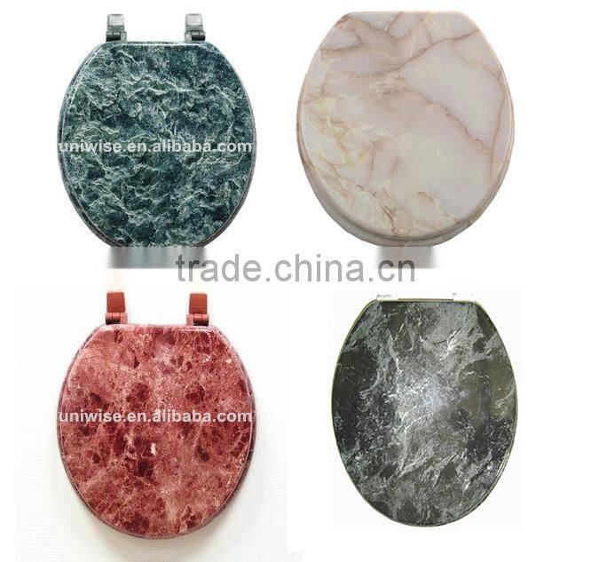 Color match Molded wood Toilet Seat, GREY MDF Moulded toilet seat, soft close moulded toilet seat