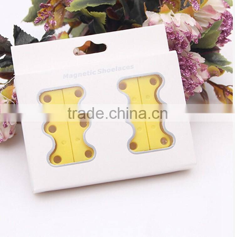 New arrival promotion hot sale magnetic shoe laces buckle