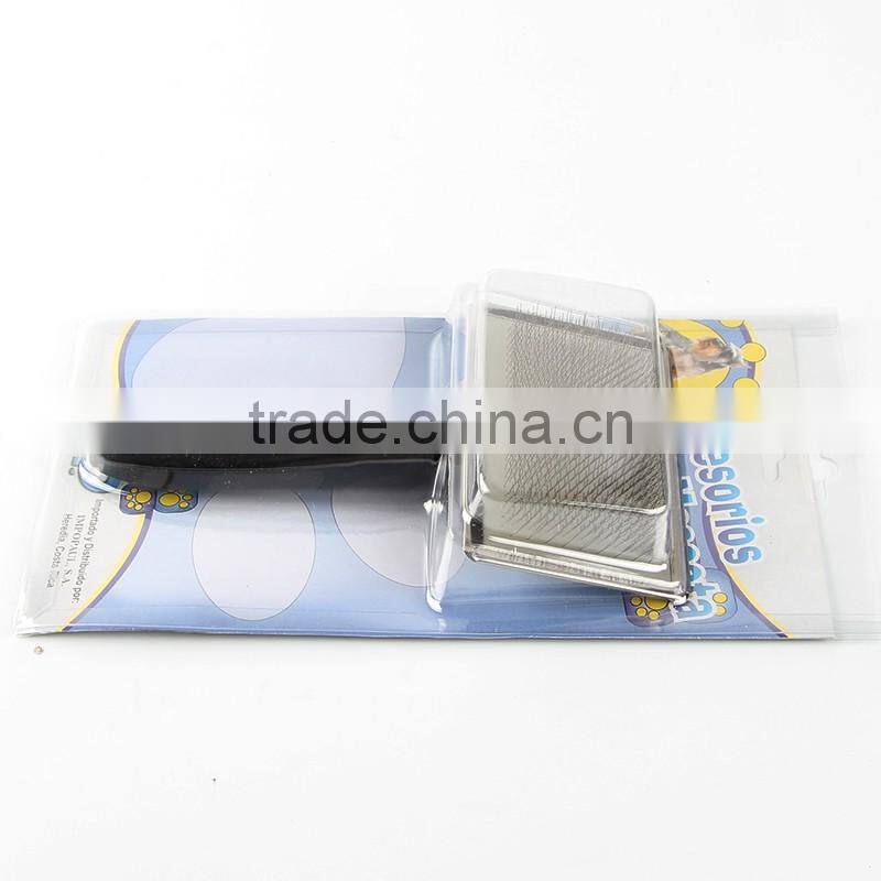 Pet Brush Grooming Comb For Shedding Rake Trimming Tool - Brushes Dog Cat Hair Fur Removal