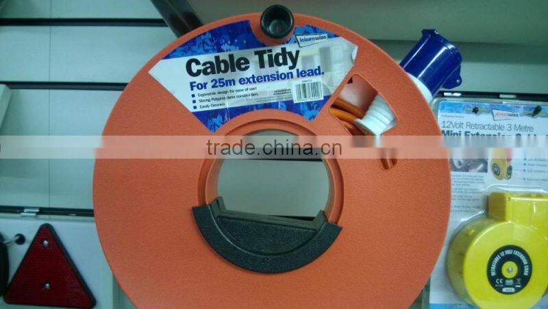 kite thread of colorful plastic cable tidy