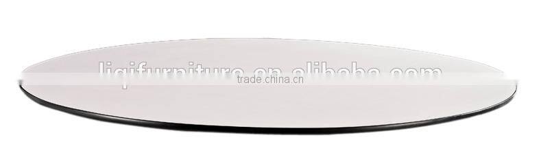 White PVC covered plywood table top for banquet table