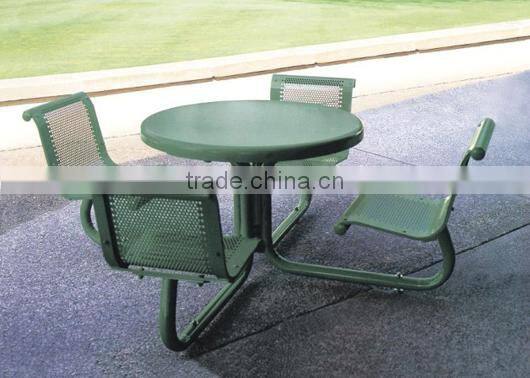 Round Dining Table Benches,Iron Outdoor Furniture