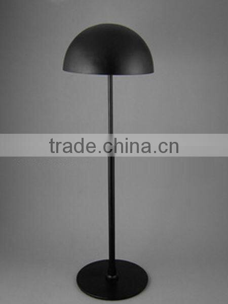 Black Metal Adjustable Hat Display Holder rack