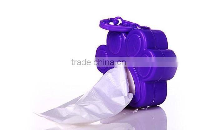 Colorful cat Pet Waist Pick up Kit & Bags poop scoop pooper scooper