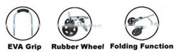 Shopping trolley for elderly