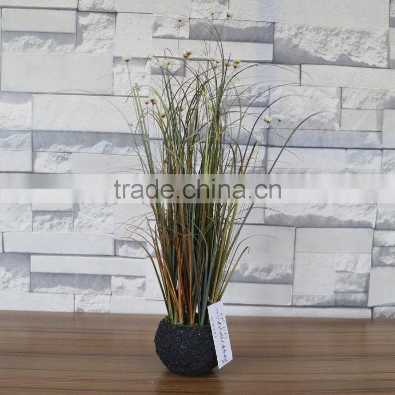 New design antumn color plastic grass for Europen markets