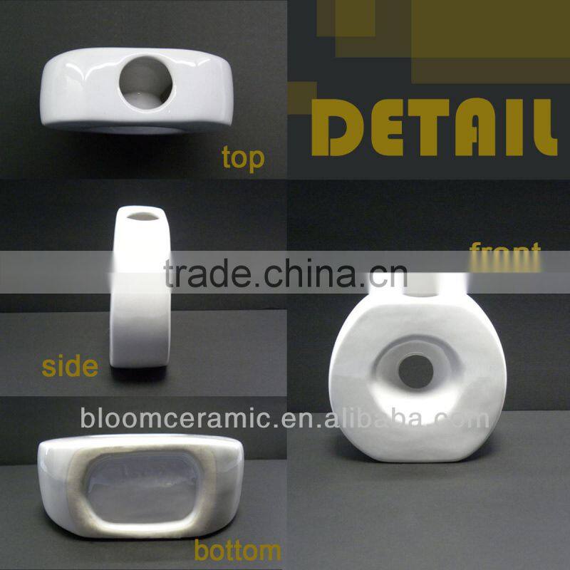 New design ceramic flower vase,decoration vase wholesale