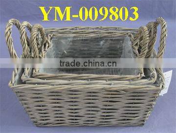 Rectangular Willow Garden Flowerpot