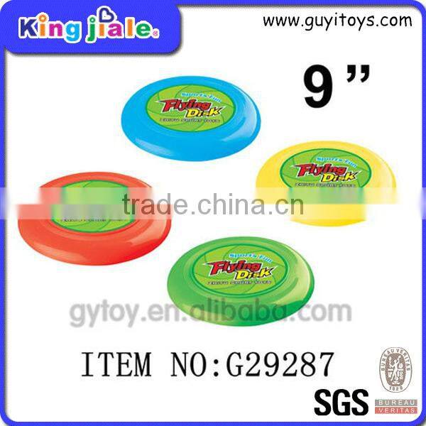 Cheap high quality oem funny safe colorful plastic flying disc