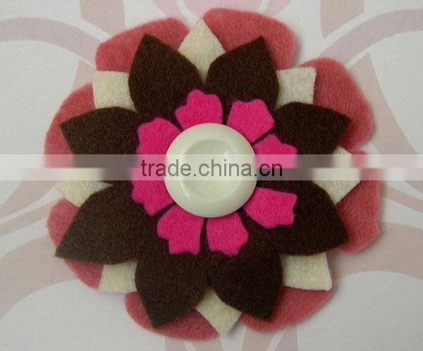 alibaba china 2017 hot sale best selling new products promotional high quality custom fabric felt flower making