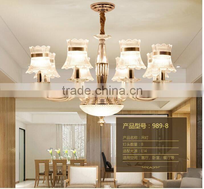 M989 Momoda decorations luxury European Crystal large living room bedroom lighting chandelier pendant lamp