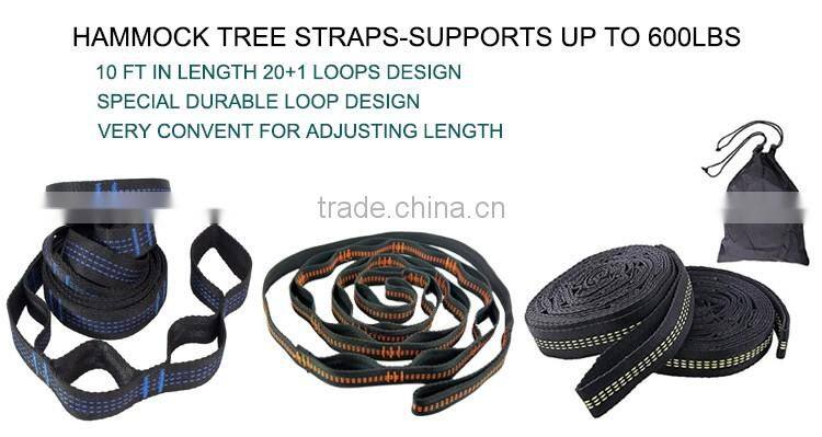 Custom cheap spring folding nylon hammock