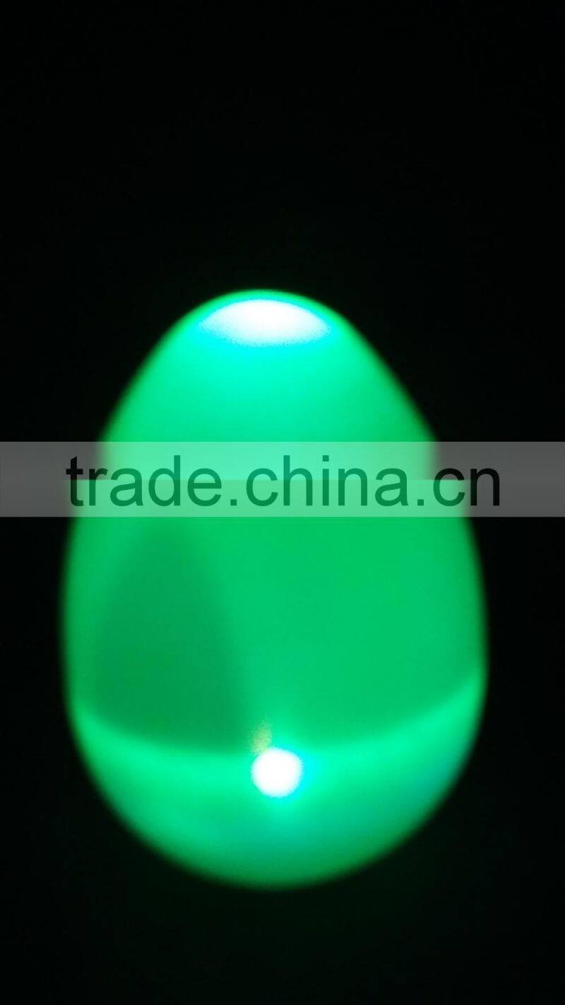 plastic LED lighting colorful Easter egg party decorations
