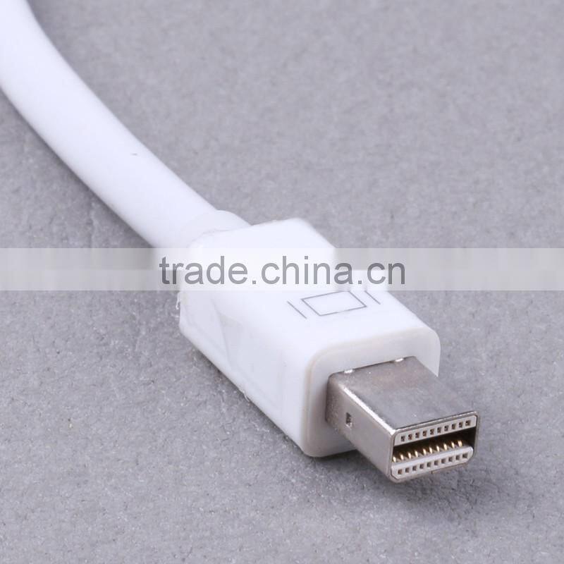 Mini DP DisplayPort To VGA DVI Cable Adapter Converter