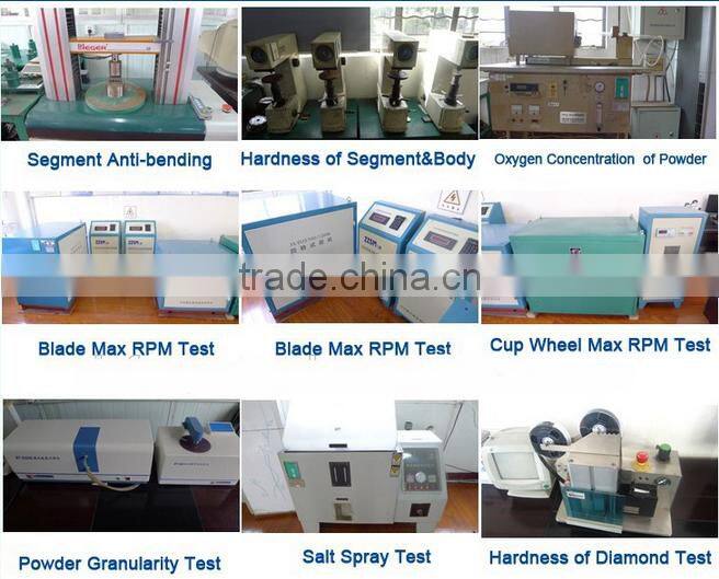 24*8.4/9*12mm 1600mm Diamond Segment Cutting Grinding Polishing Drilling Block Granite Marble Concrete