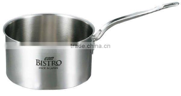 Bistro Series 3-ply Single Handle Stainless Steel Saute Pan
