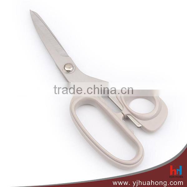 High Quality Titanium Coated Household Scissors With Soft Handle (HC-23)