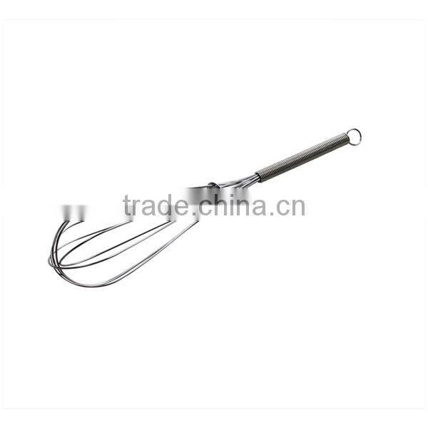 Kitchen accessories spring handle wire whisk