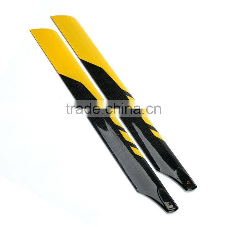 2 X 325mm Helicopter Main Rotor Blade Carbon Blade For Trex 450 XL SE V2