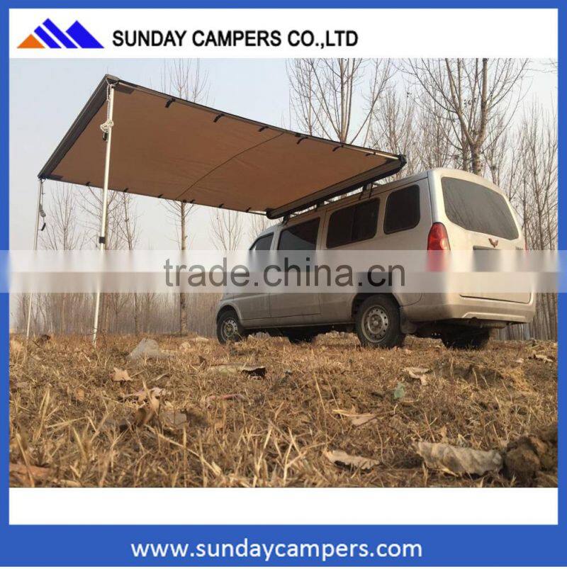 Durable 4x4 canvas vehicle side awning for sale