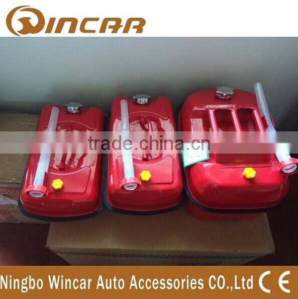 5L 10L 20L Fuel Petrol Metal Jerry Can With Flexible Spout