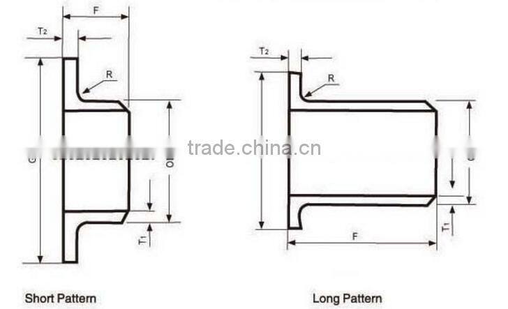 Price ASME B16.9 Pipe Fittings Titanium Stub Ends for Sale